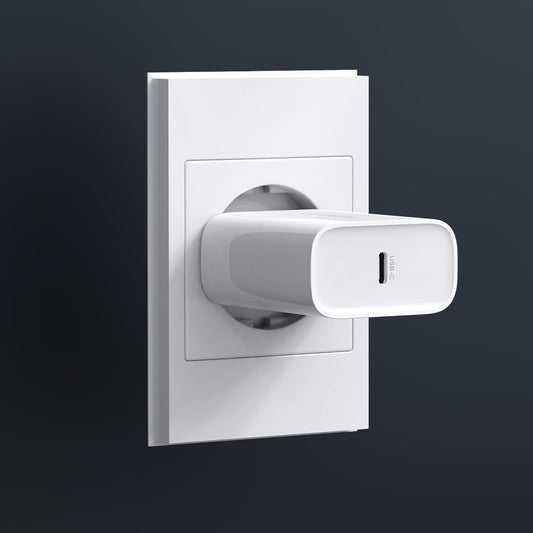 Carregador de rede UGREEN CD127, 30W, 3A, 1 x USB-C, branco