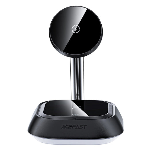 Carregador de Rede Sem Fios Acefast E16 3em1, 15W, 1.67A, Preto