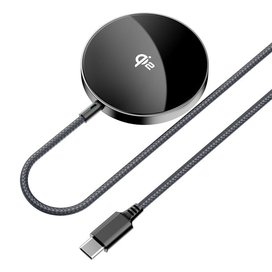 Carregador de Rede Sem Fio Acefast E24, 15W, 1.67A, Cinzento