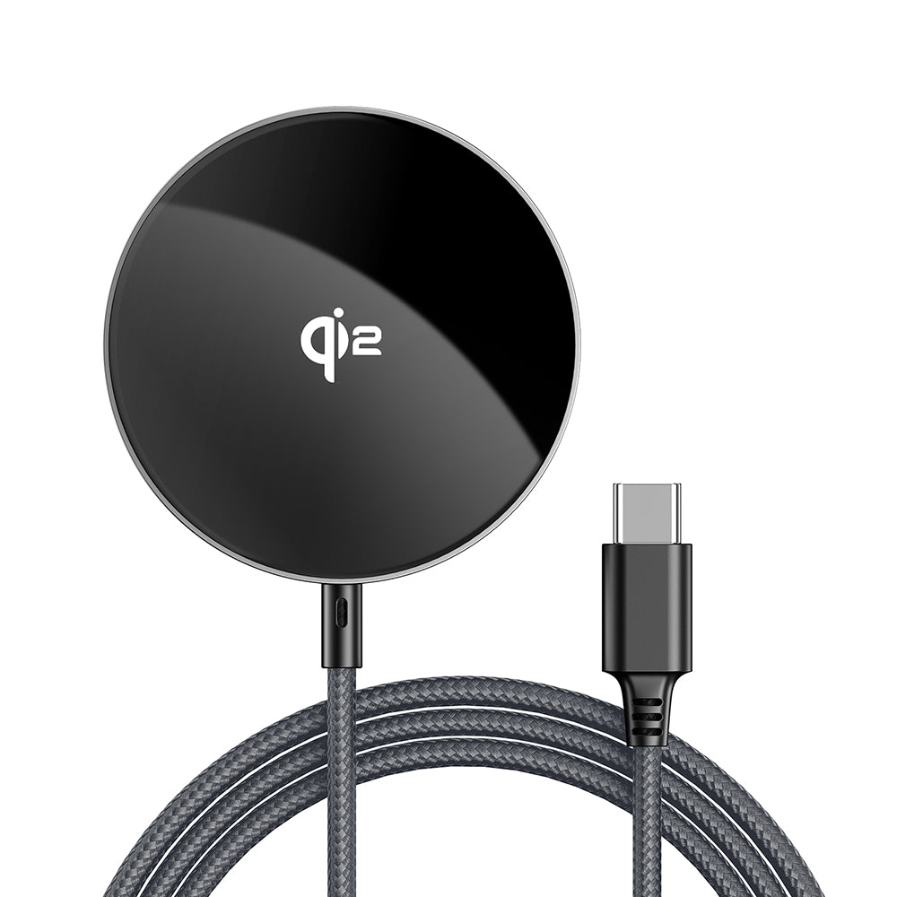 Carregador de Rede Sem Fio Acefast E24, 15W, 1.67A, Cinzento