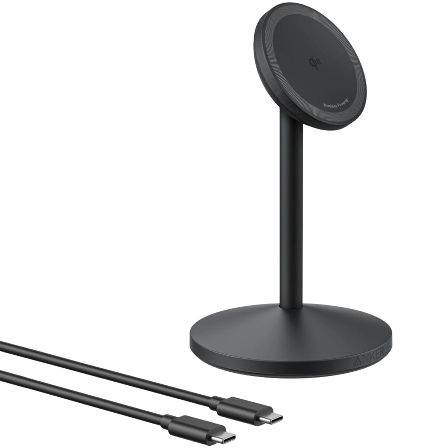 Carregador de Rede Sem Fios Anker MagGo Stand, 15W, 1.67A, Preto A25X1H11