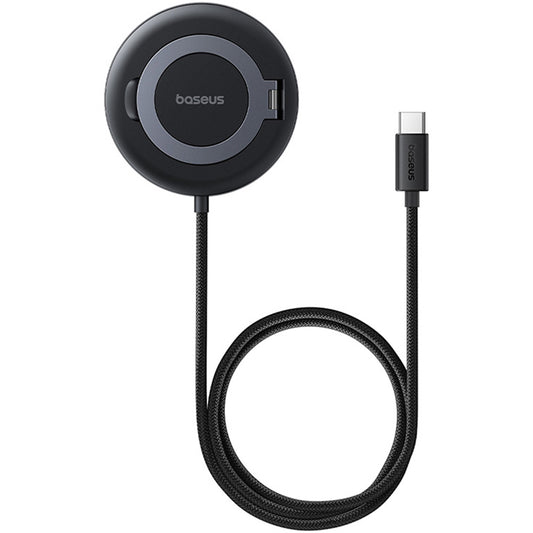 Carregador de Rede Sem Fios Baseus Simple Mini4, 15W, 1.67A, Preto P10273300121-01