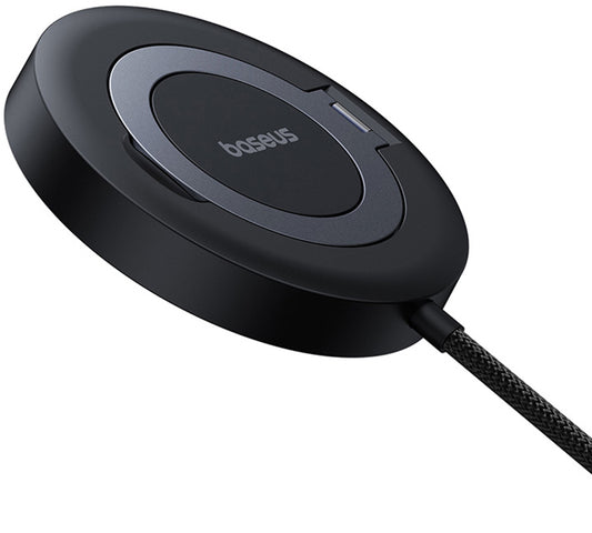 Carregador de Rede Sem Fios Baseus Simple Mini4, 15W, 1.67A, Preto P10273300121-01
