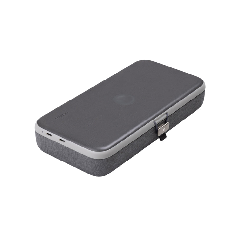 Carregador de Rede Sem Fios Edizard PowerCube 3in1, 65W, 3.25A, 1 x USB-C, Cinzento