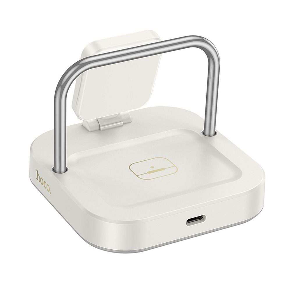 HOCO CQ16A 3in1 Wireless Network Charger, 15W, 1.67A, White