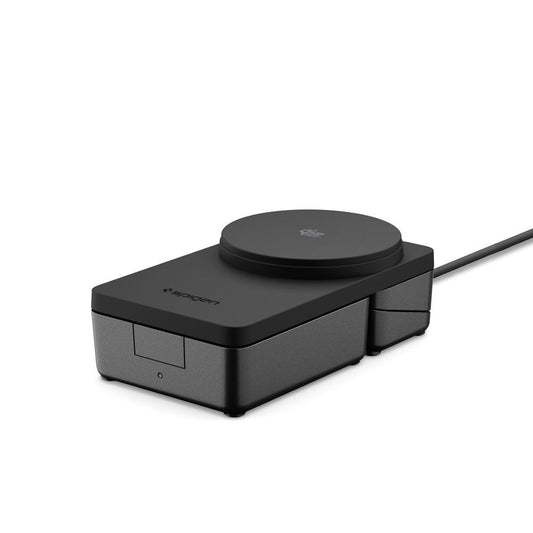 Carregador de Rede Sem Fios Spigen EF323MQ Essential 3in1, 25W, Preto ACH10398