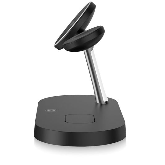Carregador de Rede Wireless Tech-Protect A12 3in1, 15W, 1.67A, Preto