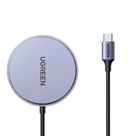 Carregador de Rede Sem Fios UGREEN W703, 15W, 1.67A, Preto