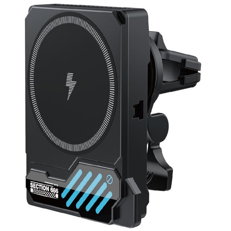 Carregador de Carro Sem Fios XO Design SL14, 25 W, Preto