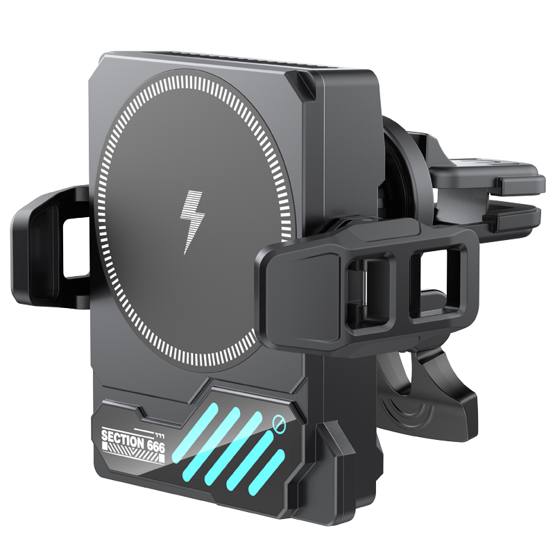 Carregador de Carro Sem Fios XO Design SL14, 25 W, Preto