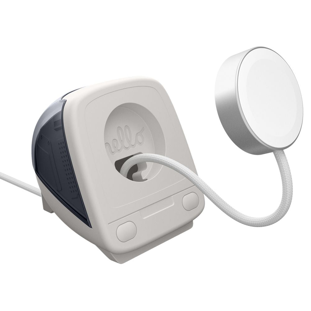 Suporte Spigen C1 Classic para Carregador Wireless Apple Watch Series, Cinza AMP09340