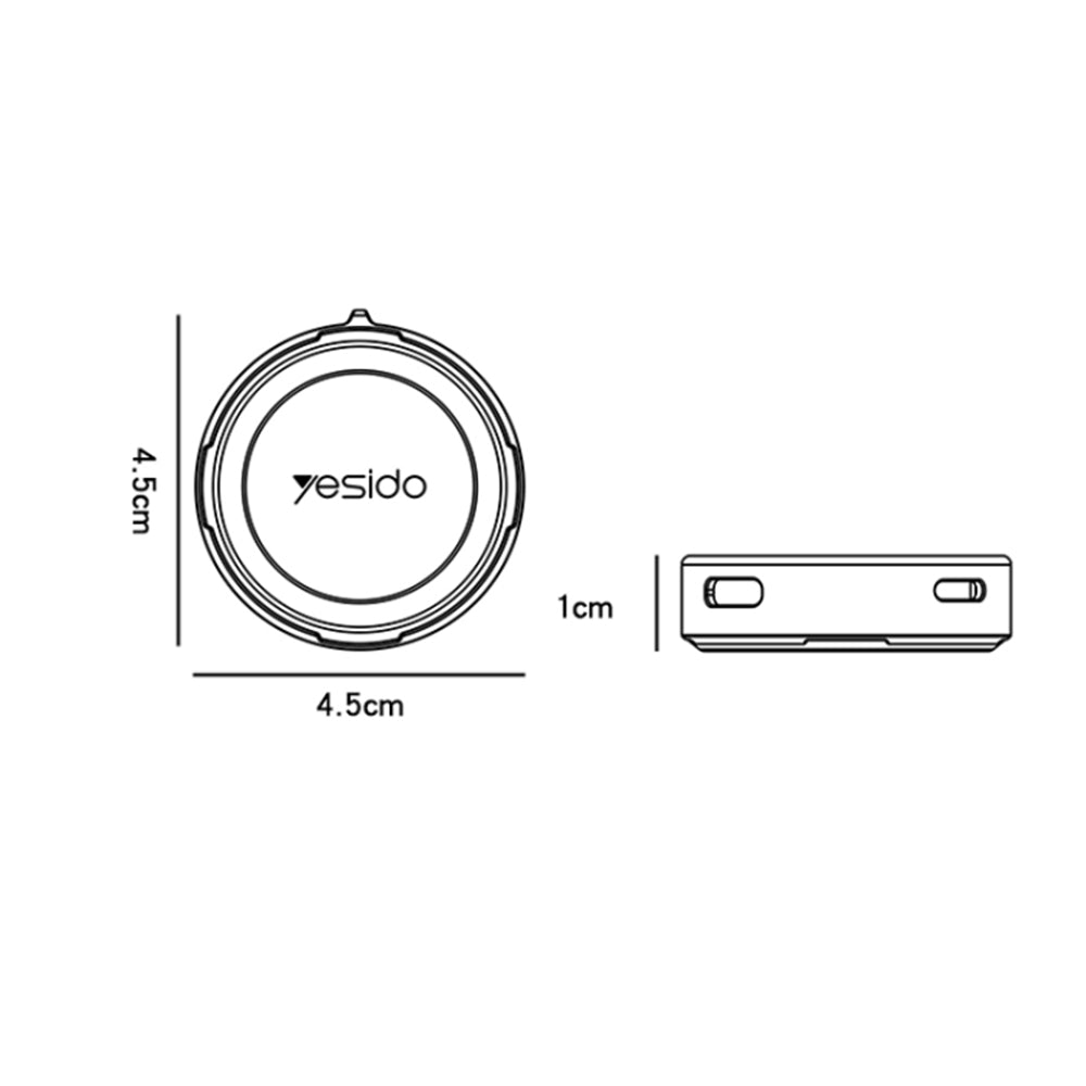 Carregador Wireless Yesido DS18 para Apple Watch Series, Preto