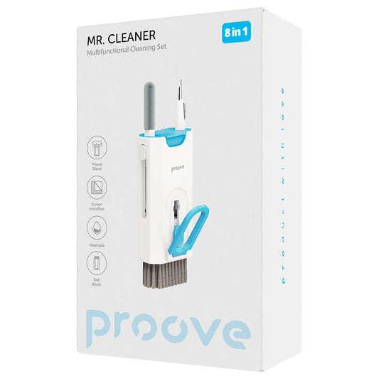 Instrumento de Limpeza Proove Mr.Cleaner, 8 em 1, Branco