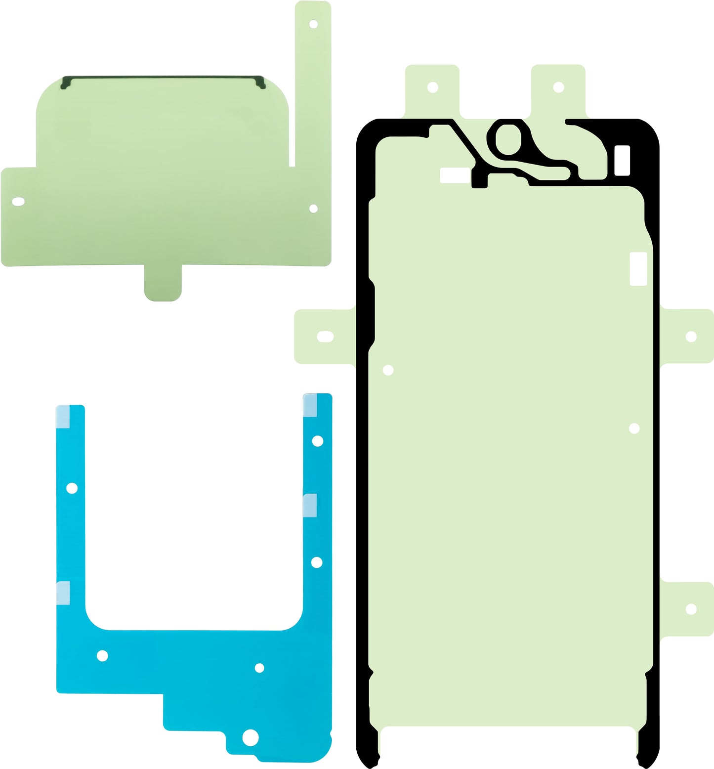 Kit Adesivo Display Samsung Galaxy S24 S921, Service Pack GH82-33295A