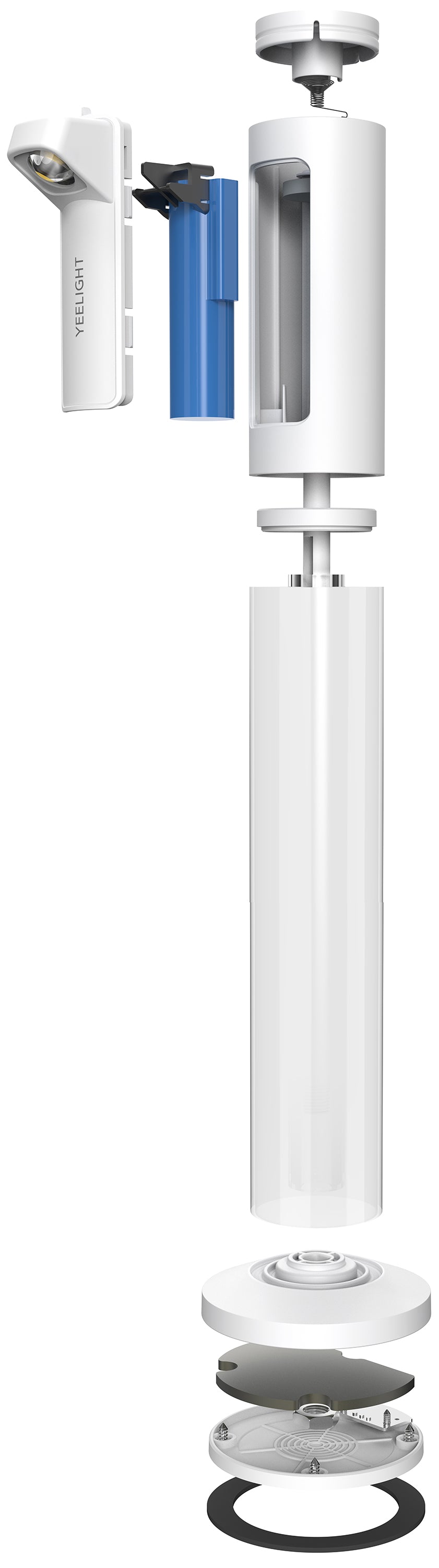 Lâmpada LED Ambiental Yeelight Atmosphere, 5W, RGB, Branca YLYTD-0014