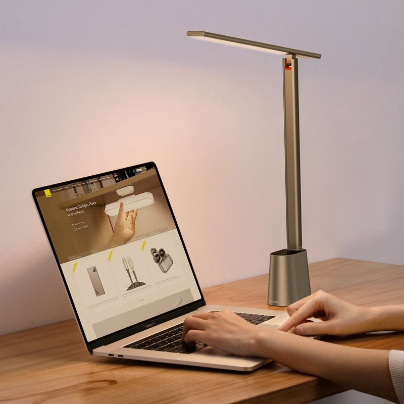 Lâmpada Led de Escritório Baseus Smart Eye, Cinza DGZG-0G