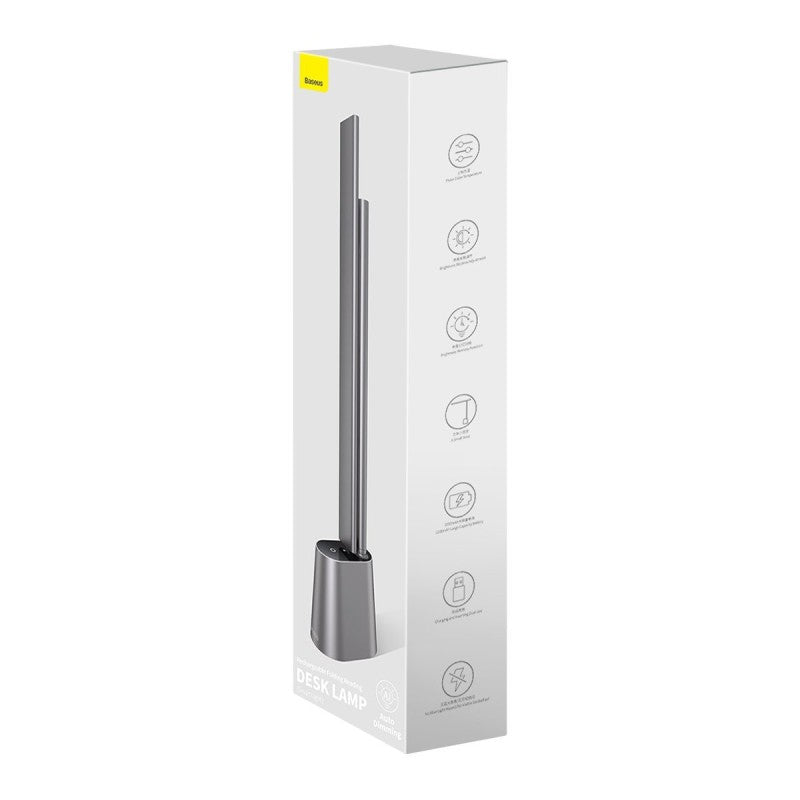 Lâmpada Led de Escritório Baseus Smart Eye, Cinza DGZG-0G