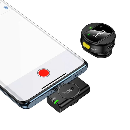 Lavalier HOCO L21, USB-C, Preto