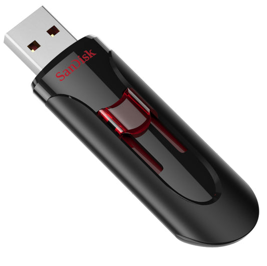 Memória Externa USB-A 3.0 SanDisk Cruzer Glide, 32Gb SDCZ600-032G-G35