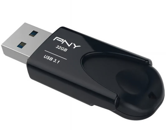Memória Externa USB-A 3.1 PNY Attache 4, 32Gb FD32GATT431KK-EF