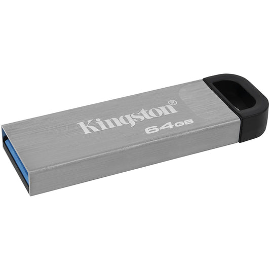 Memória Externa USB-A 3.2 Kingston DT Kyson, 64Gb DTKN/64GB