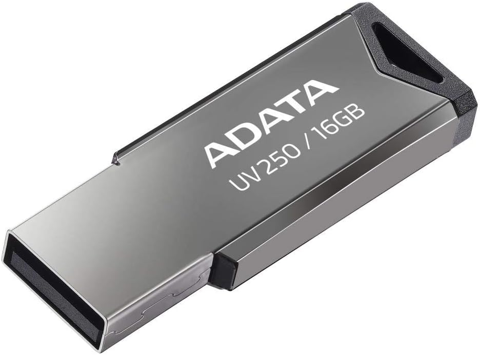 Memória externa USB-A Adata UV250, 16Gb AUV250-16G-RBK AUV250-16G-RBK