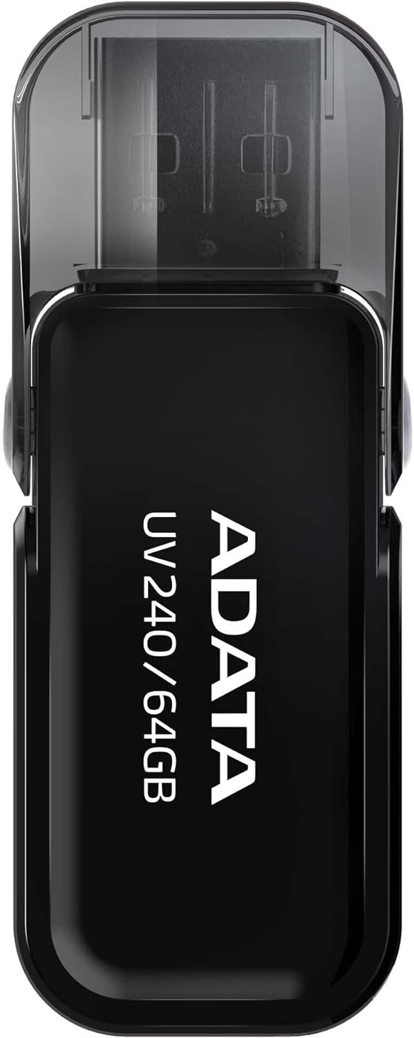 Memória externa USB-A Adata UV240 UV240, 32Gb AUV240-32G-RBK AUV240-32G-RBK