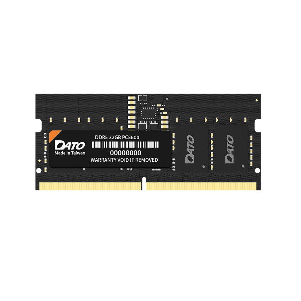 Memória RAM Dato, DDR5, 8GB, 5600Mhz, Preta DT8G5DS56
