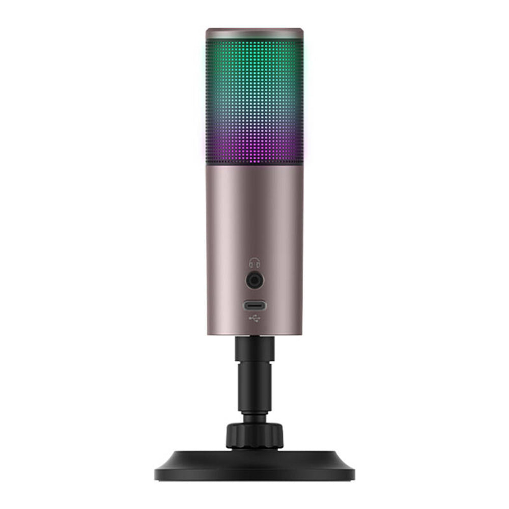 Microfone Gaming HAVIT GK61, RGB, USB-C, Cinzento
