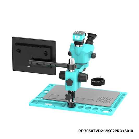 Microscópio com Monitor e Câmara RF4 RF-7050TVD2 + 2KC2PRO + S010