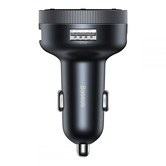 Baseus Enjoy Bluetooth FM Modulator, Mp3 Player, 2 x USB, Black CCLH-01