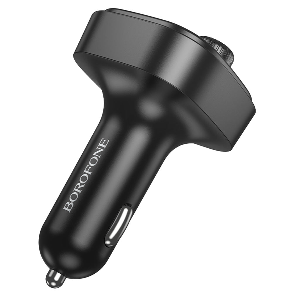 Modulador FM Bluetooth Borofone BC59 Heroic, 2 x USB-A - 1 x USB-C