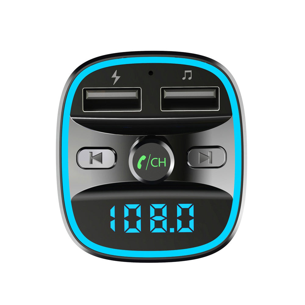 Modulador FM Bluetooth Techsuit JamLink, 2 x USB-A - 1 x microSD