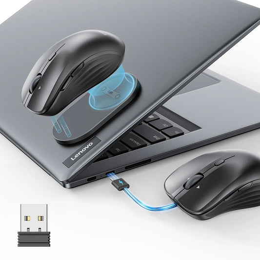 Mouse Wireless ESR MagMouse, 800DPI - 4800DPI, Cinzento