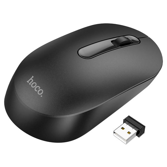 Rato Sem Fios HOCO GM14, 1200DPI, Preto