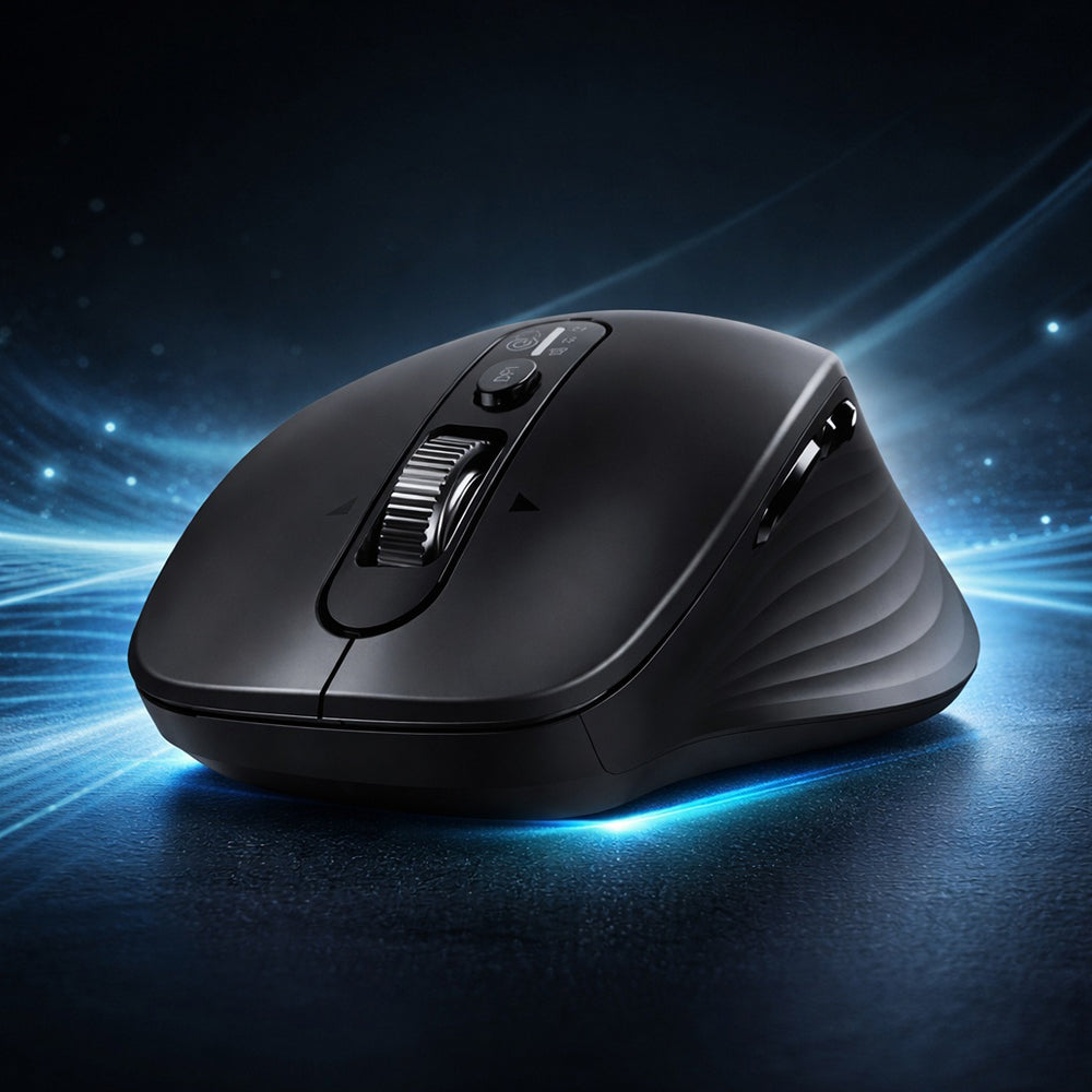 Mouse Wireless UGREEN M752 (75498B), 5000DPI, BT / Wi-Fi, Preto