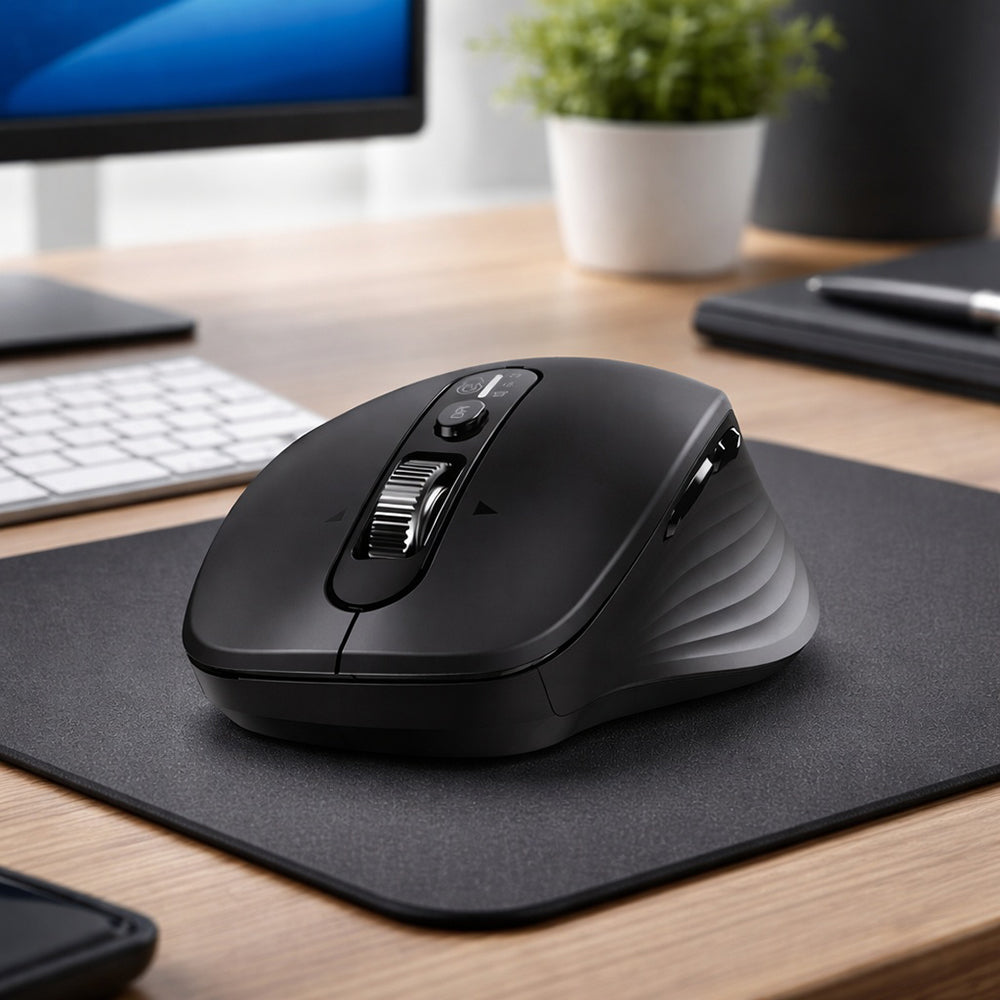 Mouse Wireless UGREEN M752 (75498B), 5000DPI, BT / Wi-Fi, Preto