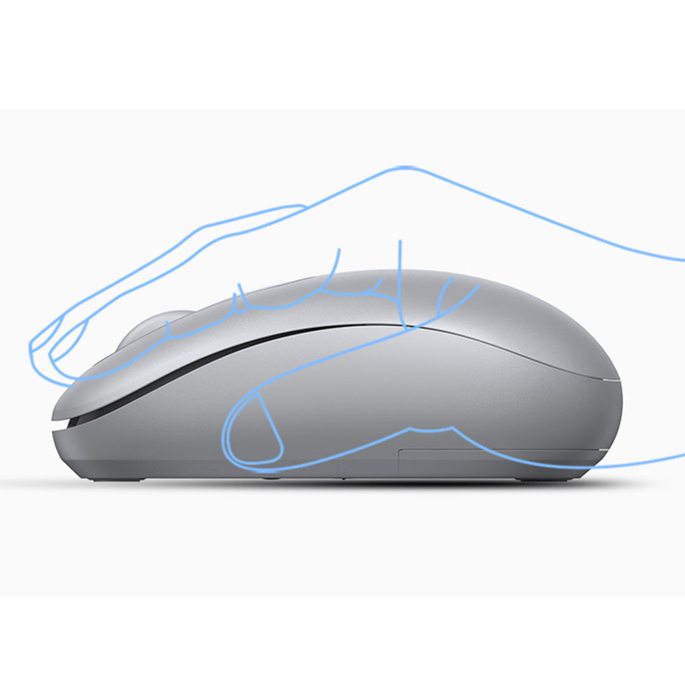 Mouse Wireless UGREEN MU105, 2400DPI, Cinzento