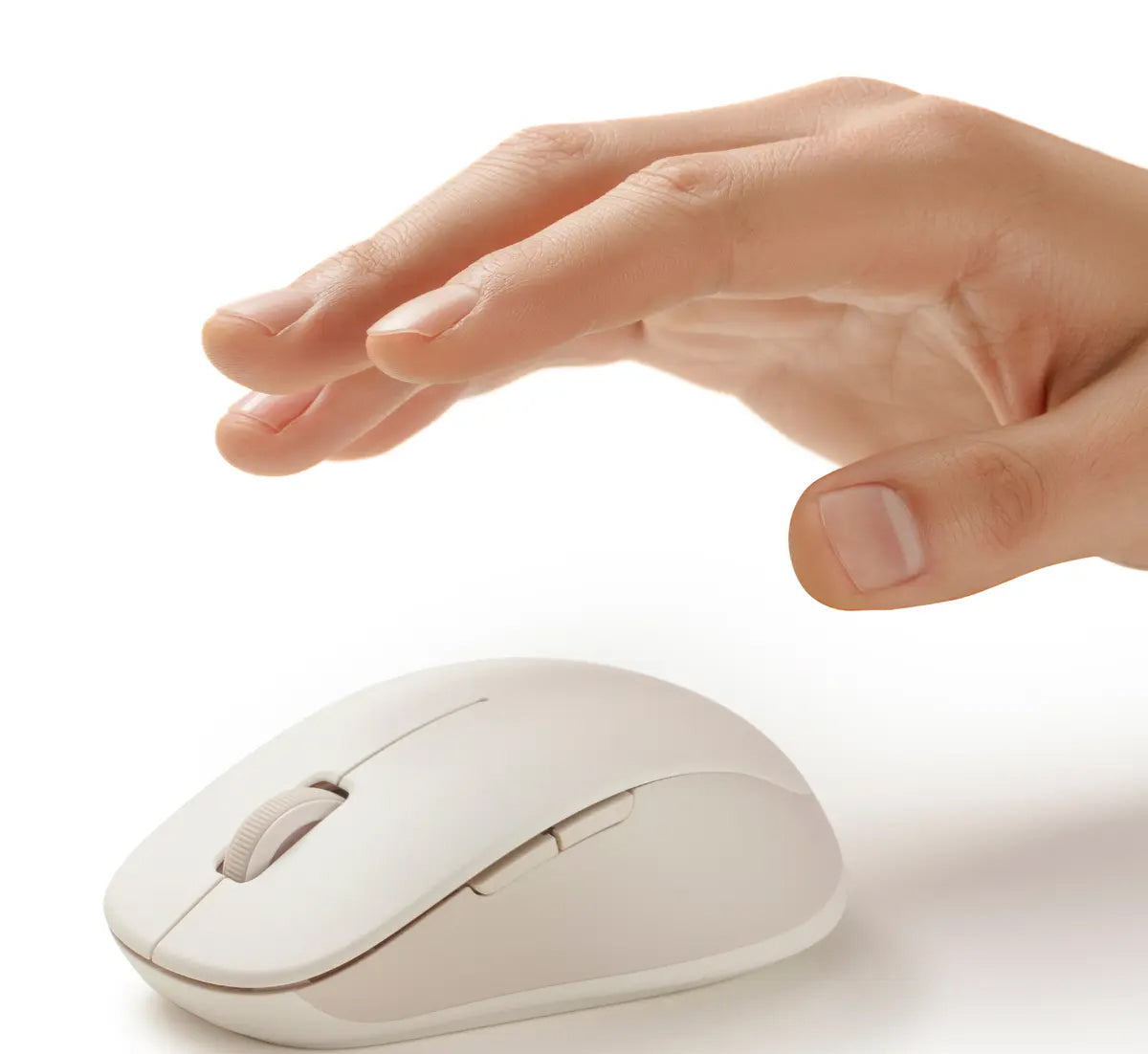 Mouse Wireless Xiaomi Dual-mode 2, 1200DPI, BT / Wi-Fi, Branco BHR8849GL