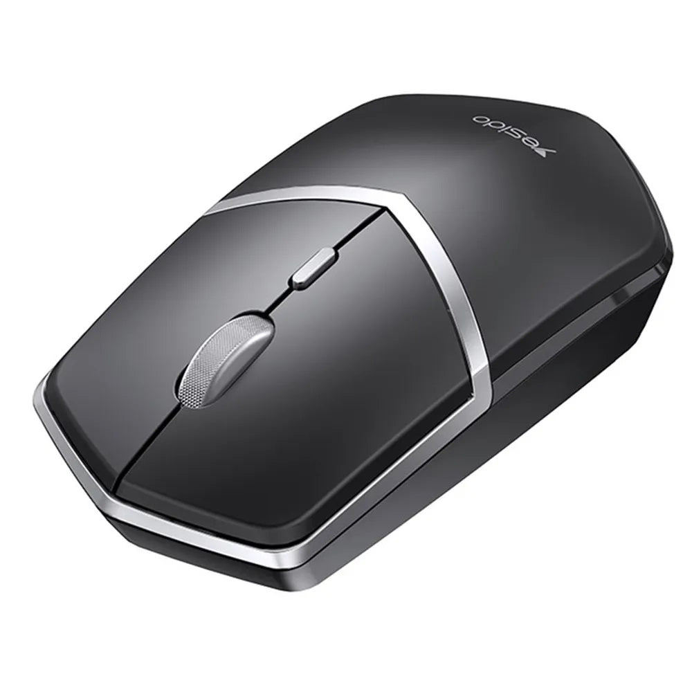 Mouse Wireless Yesido KB16, 1600DPI, Preto