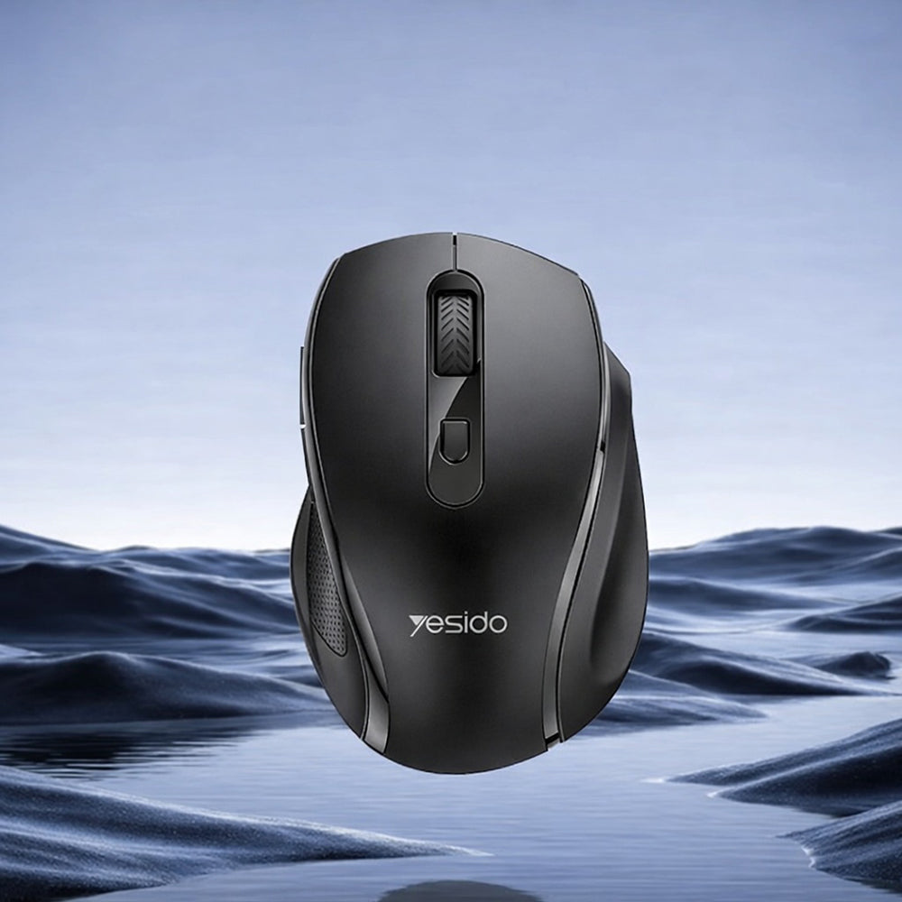 Mouse Wireless Yesido KB45, 800DPI - 1600DPI, Preto