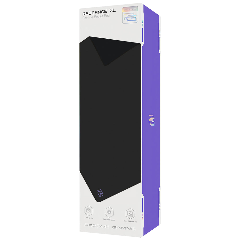 MousePad Proove Radiance, 600mm x 400mm x 3mm, Preto MPRD00300001