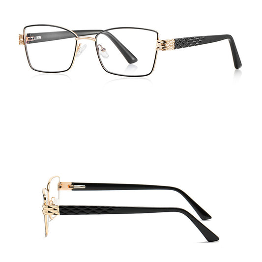 Óculos de Computador Femininos Techsuit 3171, Anti-Luz Azul, Pretos