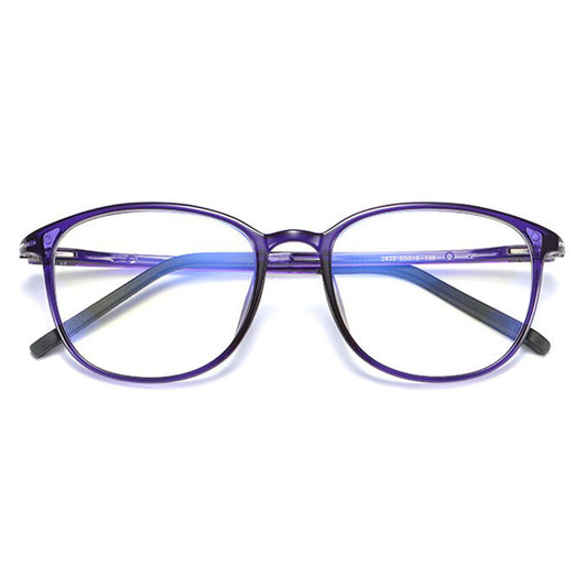 Óculos de Computador Femininos Techsuit F2822, Anti-Luz Azul, Roxo
