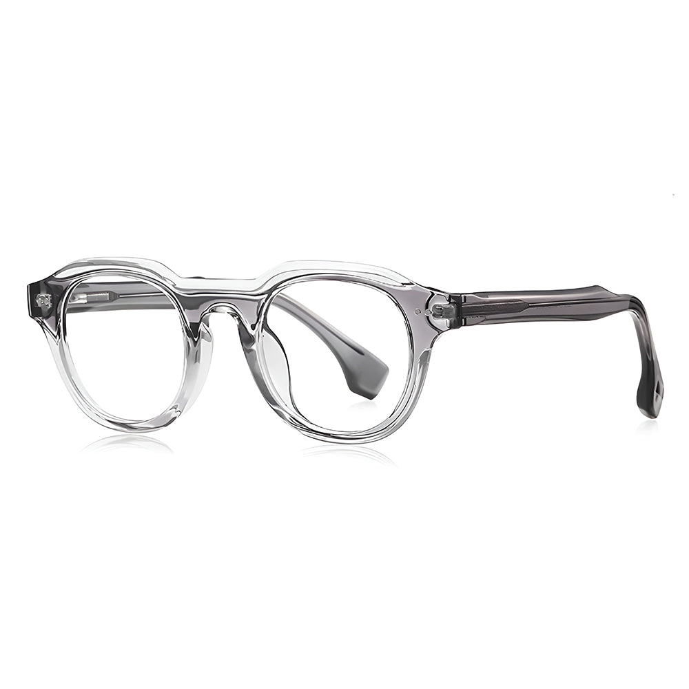 Óculos de Computador Femininos Techsuit LS088, Anti-Luz Azul, Cinza Gradiente
