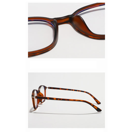 Óculos de Computador Unissexo Techsuit 6635, Anti-Luz Azul, Preto Roxo