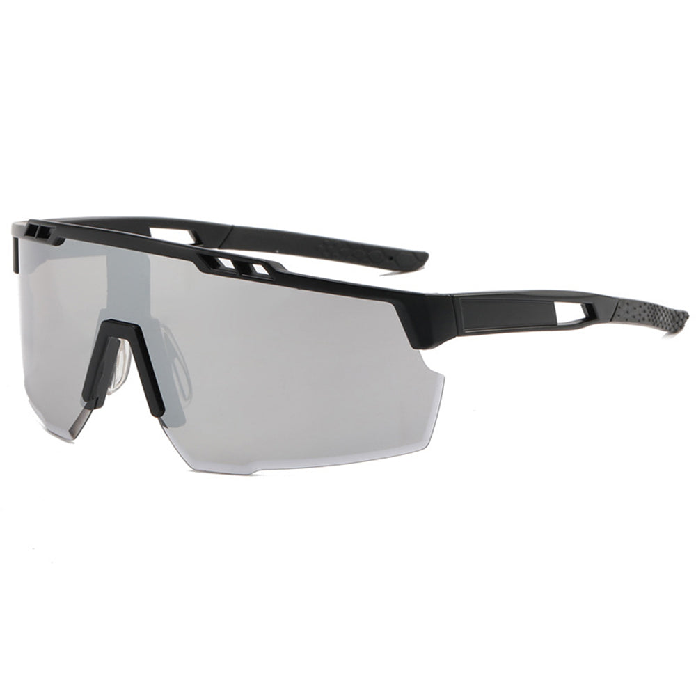 Óculos de Ciclismo Unissexo Techsuit 9963, Preto Cinza