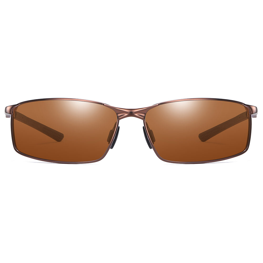 Óculos de Sol Homem Techsuit 559, Polarizados, Proteção UV, Castanho