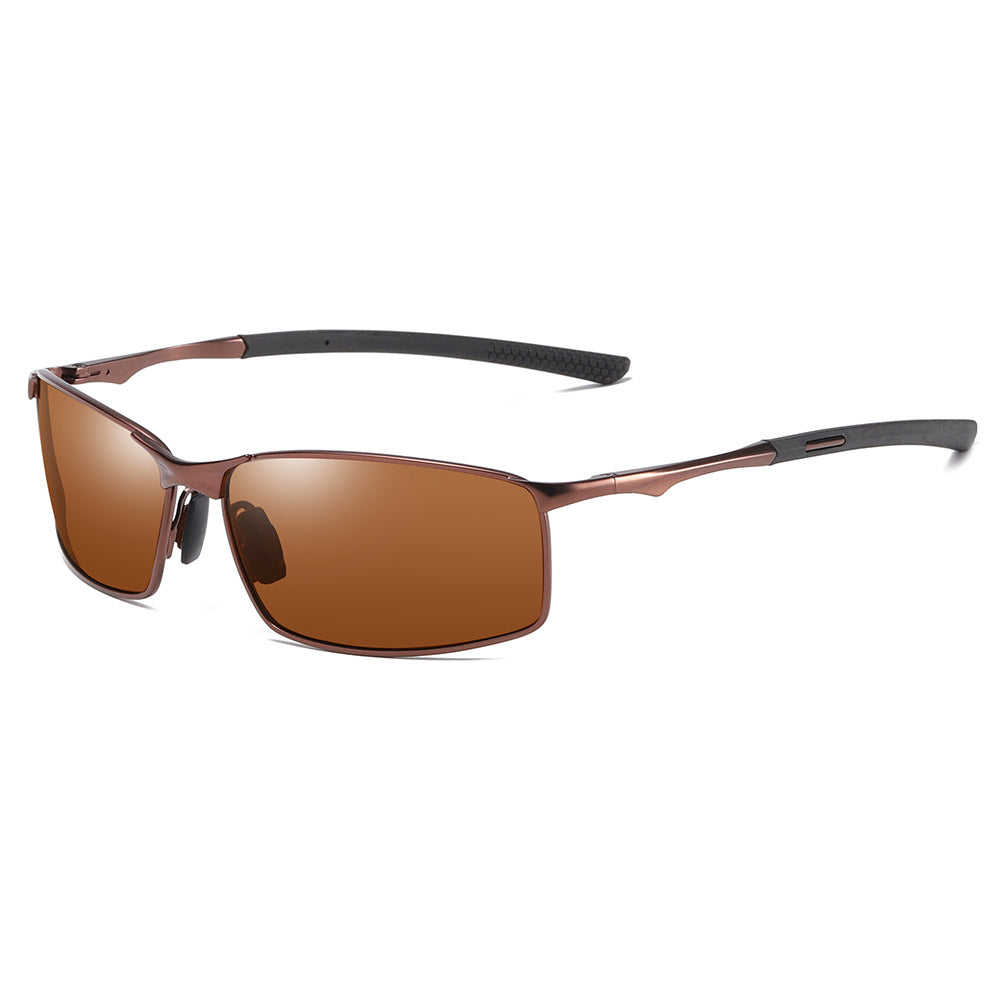 Óculos de Sol Homem Techsuit 559, Polarizados, Proteção UV, Castanho