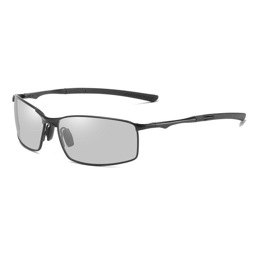 Óculos de Sol Homem Techsuit 559, Polarizados, Proteção UV, Pretos Transparentes